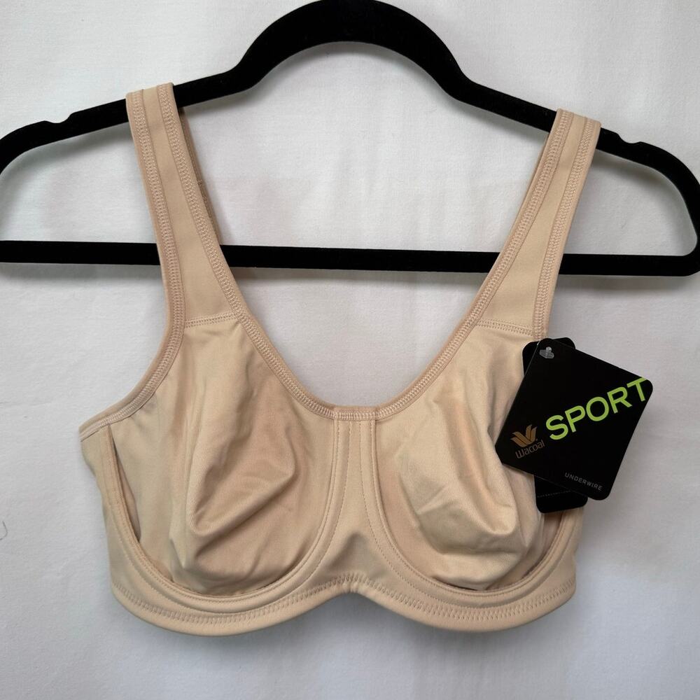Wacoal Sport Simone Sport Underwire High Impact Bra, Size 36C, NEW!
